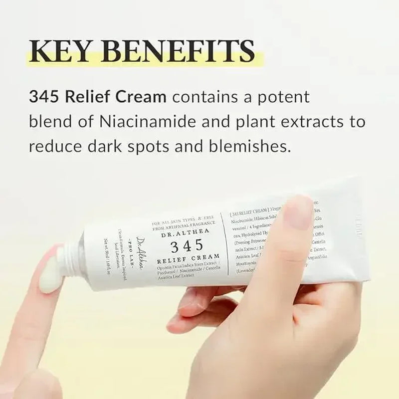 Althea 345 Antioxidant Cream Moisturizes and Moisturizes Intensive Care Barriers to Relieve Acne Oil Sensitive Skin Care Cream